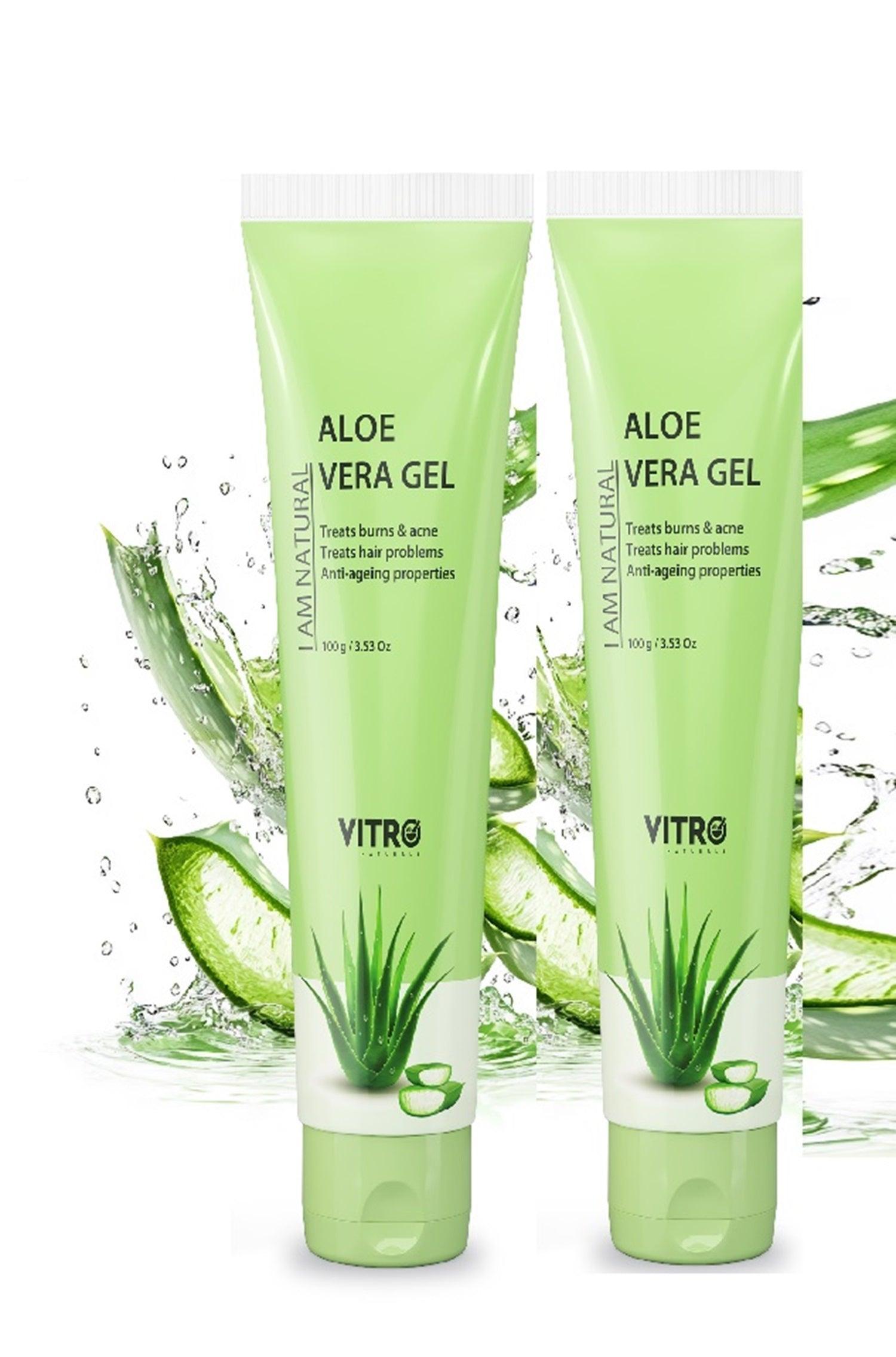 Aloe Vera Gel Buy 1 Get 1 - Vitro Naturals
