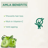 Vitro Amla Juice 1L | Promotes Hair Health & Digestion |Natural Source of Vitamin C| No Added Sugar - Vitro Naturals