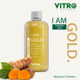 Vitro Turmeric Juice with Black Pepper 1L | Liquid Curcumin Supplement for Joint Support, Inflammation & Immunity | Fast Absorbing Alternative to Turmeric Capsules & Curcumin Tablets - Vitro Naturals