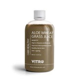 Vitro Aloe Wheatgrass Juice 500ml | Ayurvedic Detox Drink for Liver Cleanse, Digestion, Blood Purification & Metabolism | 82% Aloe Vera juice & 15% Wheatgrass Juice - Vitro Naturals