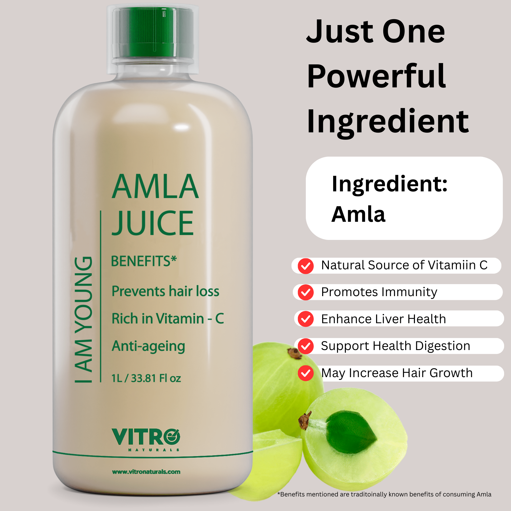 Organic amla juice