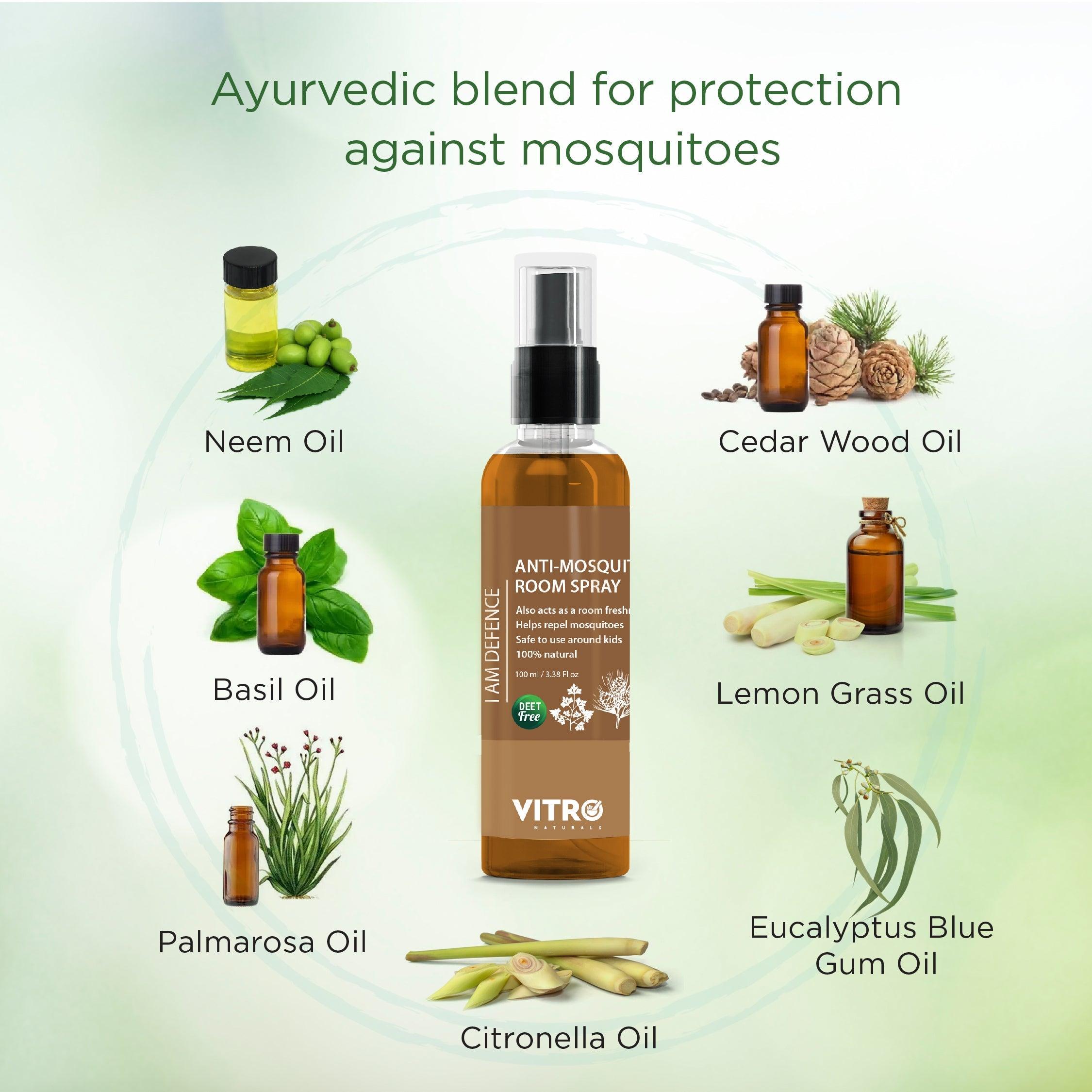 Mosquito Repellent Room Spray - Vitro Naturals