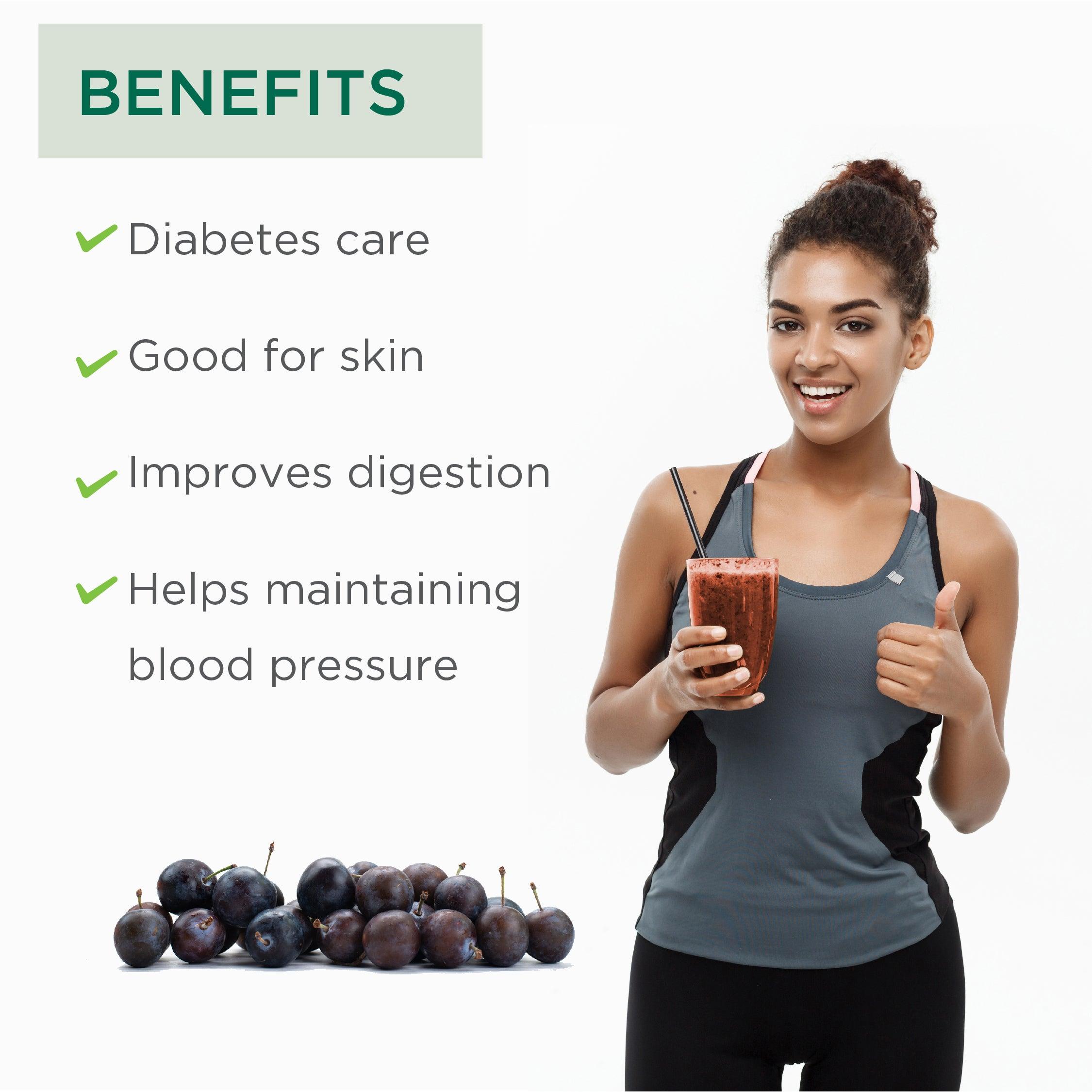 Vitro Naturals Jamun Juice Buy 1 Get 1 Free - Vitro Naturals