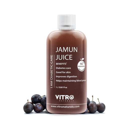 Vitro Naturals Jamun Juice 1 litre - Vitro Naturals