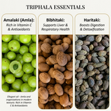 Triphala+ Juice 500ml | Enhanced Triphala with 8 Herbal Juices Amla, Baheda, Harad, Senna & 5 More Herbs