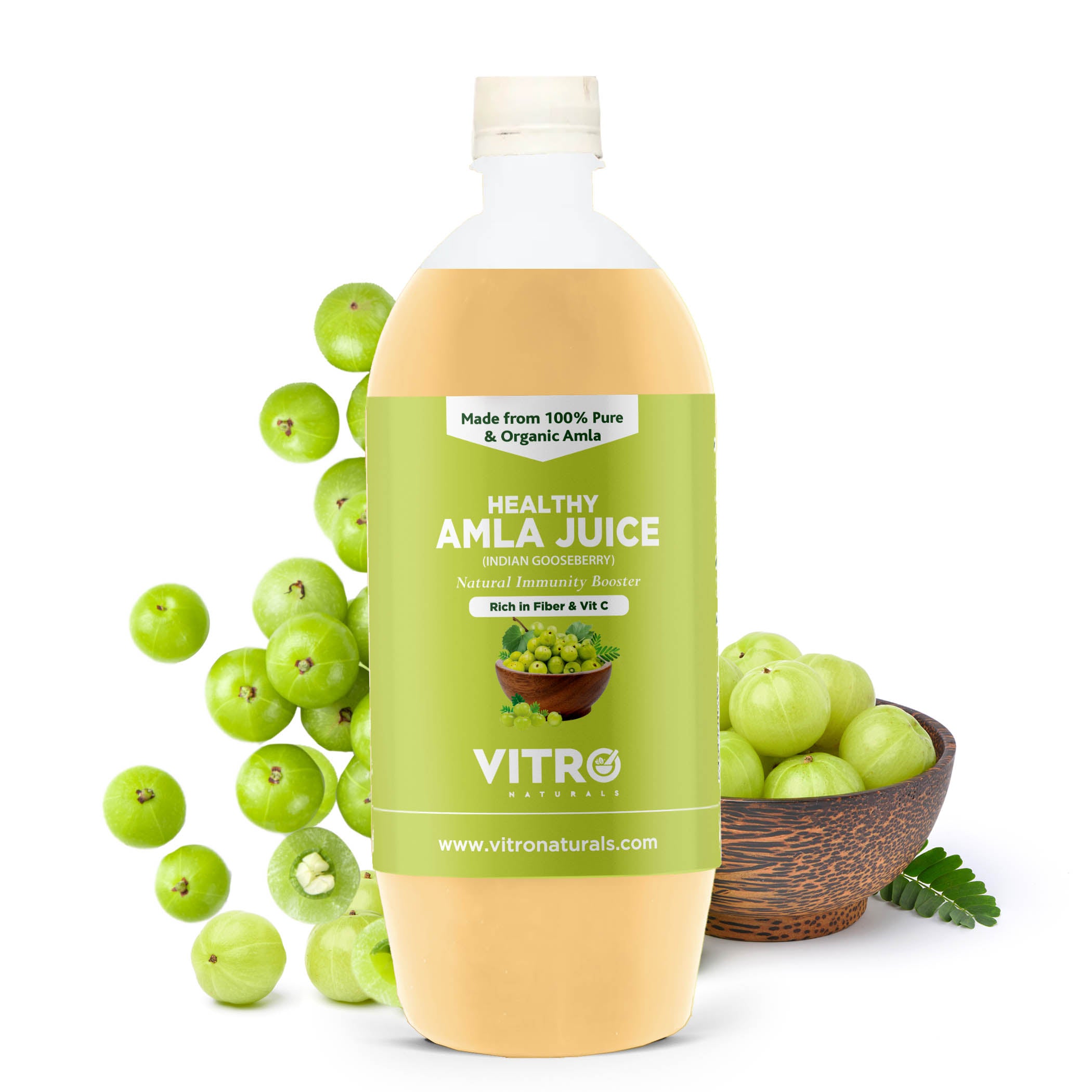 Healthy Amla and aloe Vera juice