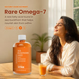 Sea Buckthorn Juice for Immunity & Skin Health |Natural Himalayan Sea Buckthorn Juice, Rich in Vitamin C & Antioxidants | No Added Sugar | 500ml