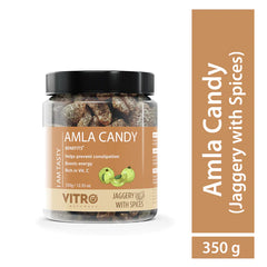 BUY 1 GET 1 FREE - AMLA CANDY SWEET, DRY & SOFT CANDY & JAGGERY WITH SPICES 350GM