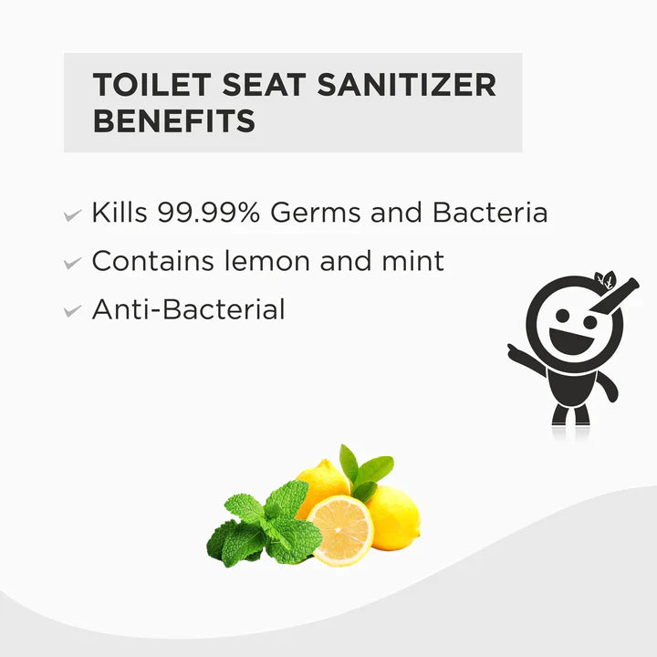 Only at ₹ 1 -  BUY 1 GET 1 FREE - TOILET SEAT SANITIZER & HAND DISINFECTANT 100ML