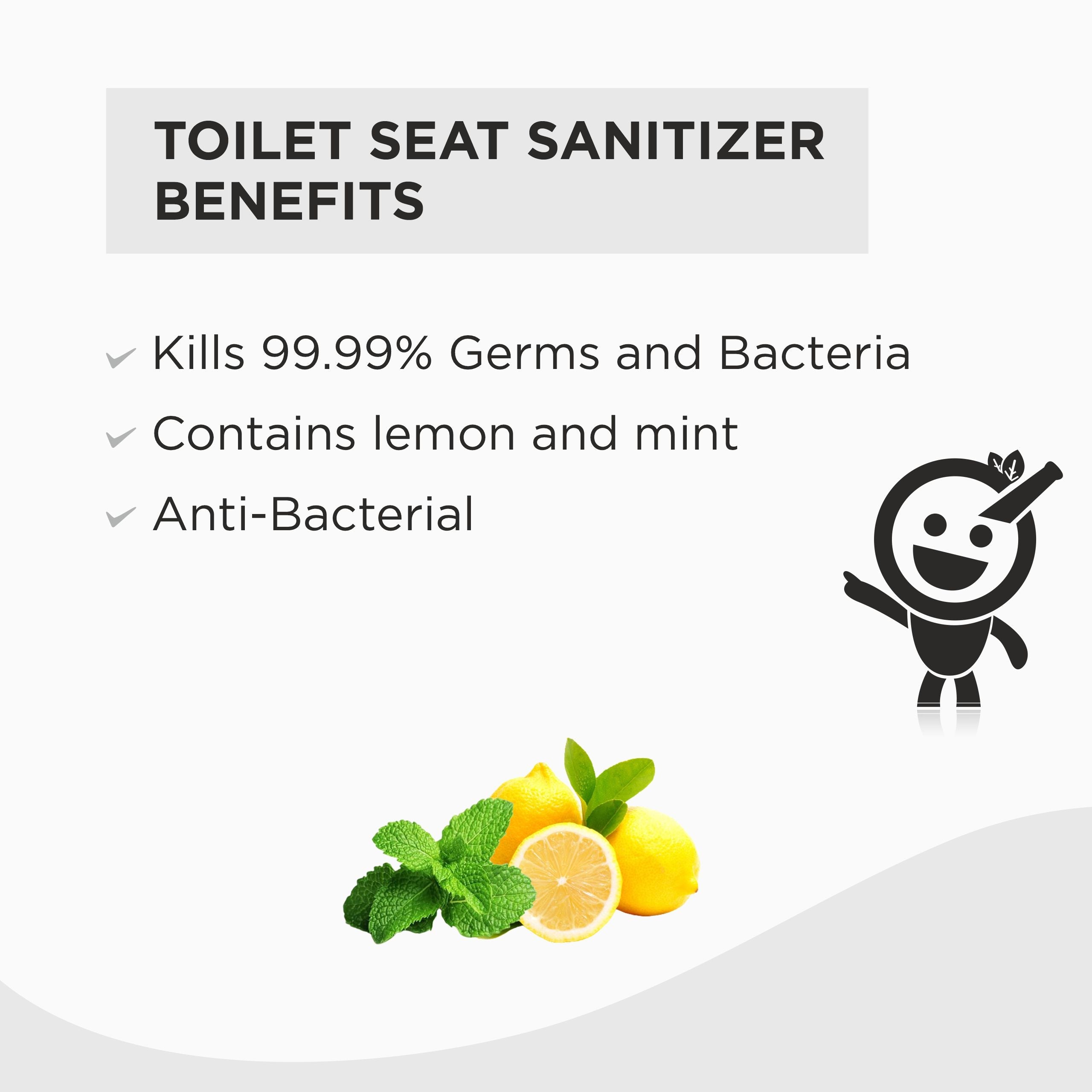 toilet seat sanitizer spray benefits