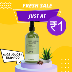 Only at ₹ 1 -  Aloe Jojoba Shampoo