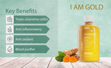 Vitro Turmeric Juice with Black Pepper 500ml | Liquid Curcumin Supplement for Joint Support, Inflammation & Immunity | Fast Absorbing Alternative to Turmeric Capsules & Curcumin Tablets
