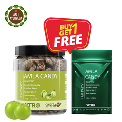 BUY 1 GET 1 FREE | AMLA CANDY SWEET, DRY & SOFT CANDY 350GM & 100GM