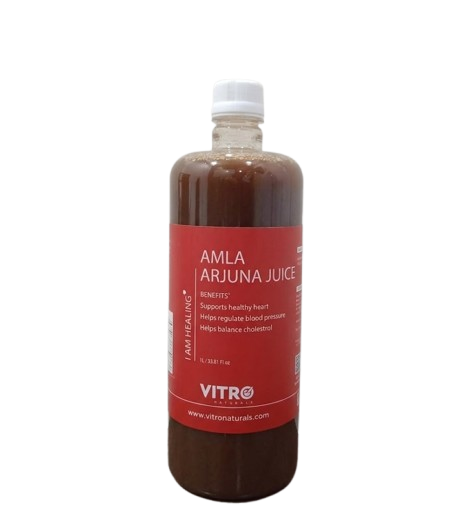 Amla Arjuna Juice 1L | Arjuna ki Chhal & Amla to support Heart Health
