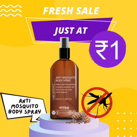 Only at ₹ 1 -  Anti Mosquito Body Spray
