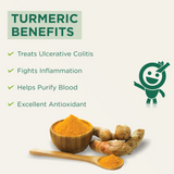 Vitro Turmeric Juice with Black Pepper 500ml | Liquid Curcumin Supplement for Joint Support, Inflammation & Immunity | Fast Absorbing Alternative to Turmeric Capsules & Curcumin Tablets