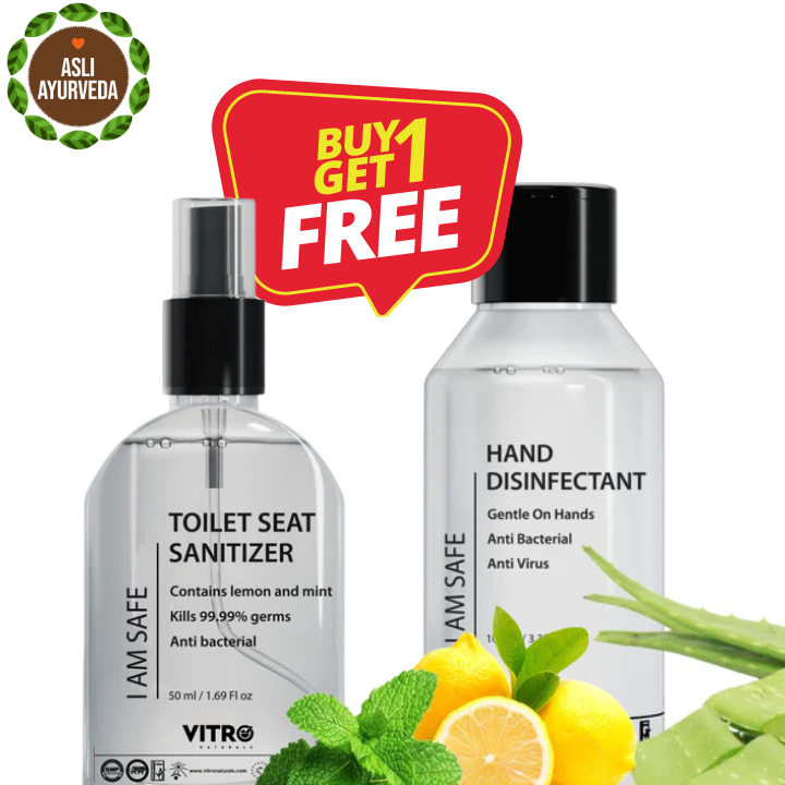 BUY 1 GET 1 FREE - TOILET SEAT SANITIZER & HAND DISINFECTANT 100ML