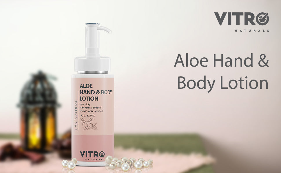 Vitro naturals aloe hand and body lotion