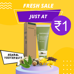 Only at ₹ 1 -  Herbal Toooth Paste