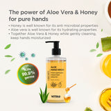 Hand Wash Liquid With Aloe Vera For Softer Hands