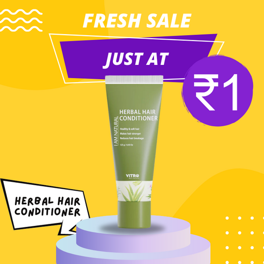 Only at ₹ 1- Herbal Hair Conditioner