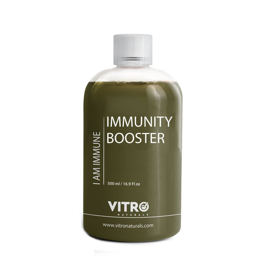 Vitro Immunity Booster Juice | Contains Giloy Tulsi Turmeric Moringa Ashwagandha and Ginger 500 ml