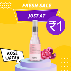 Only at ₹ 1 -  Rose Water