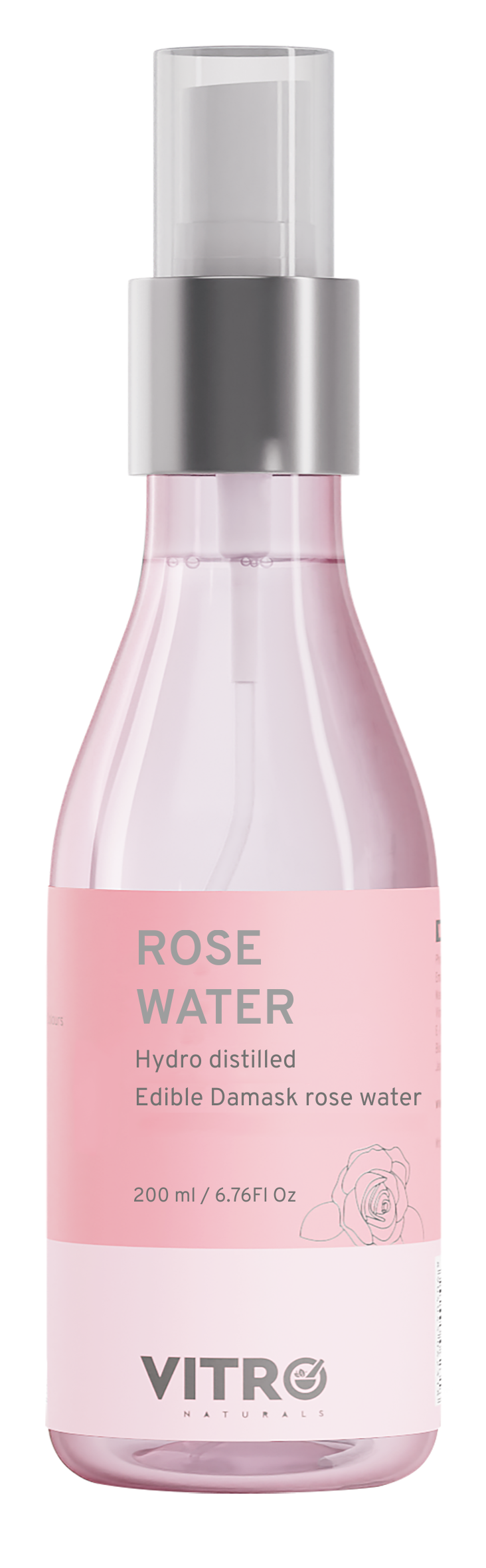 Vitro Rose Water spray for face 200ml