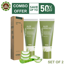 Load image into Gallery viewer, ALOE VERA GEL | SET OF 2 - COMBO
