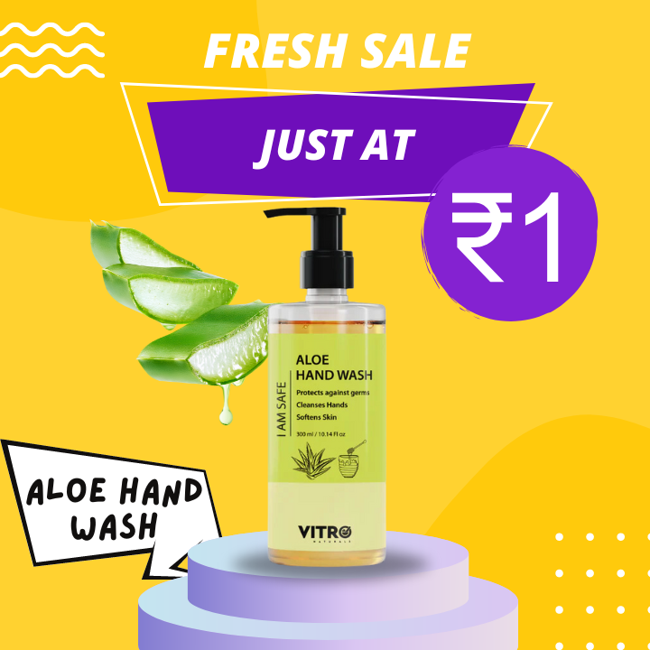 Only at ₹ 1 -  Aloe Hand Wash 300ml