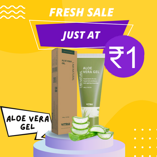 Only at ₹ 1 -  Aloe Vera Gel