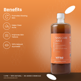 Skin Care Juice for Glowing Skin | Natural Ayurvedic Herbal Juice with Amla, Aloe Vera & Antioxidants | No Added Sugar | 1L