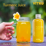 Turmeric Juice - Curcumin and Piperine