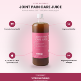 Vitro Joint Pain Care Juice for Joint Discomfort & Flexibility | Natural Ayurvedic Herbal Juice with Guggul, Sonth & Shallaki | No Added Sugar | 1L