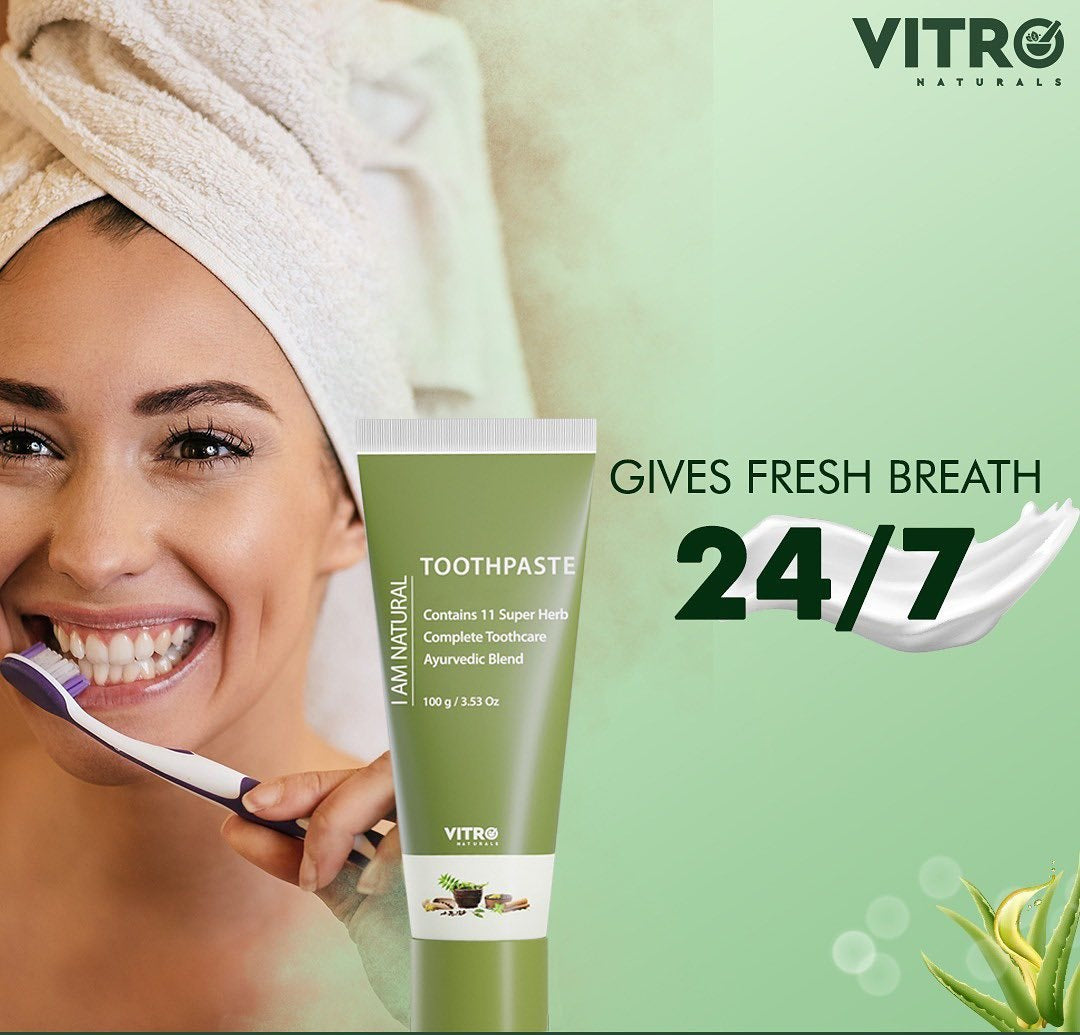Lath Toothpaste Natural Herbal Toothpaste | Best Ayurvedic Toothcare | sls free ...