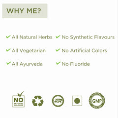 Why Choose Vitro naturals herbs toothpaste?