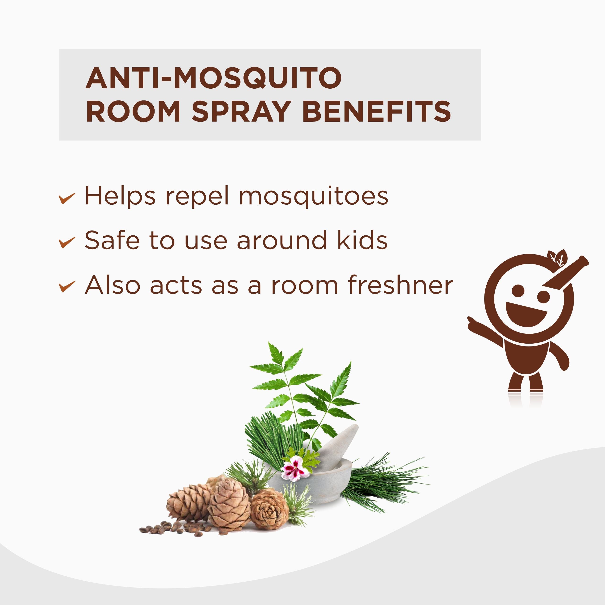 Vitro Anti Mosquito Room Spray (Refill Pouch) 250gm