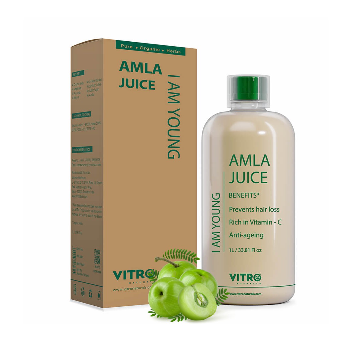 Buy Amla Juice Online in India at best price from Jivacom